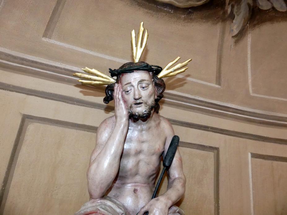 Johann Joseph Christian (1727–1777), Christus in der Rast (Zuschreibung und Datierung unsicher), Daugendorf (Riedlingen), Pfarrkirche St. Leonhard, 1727, Bild 3/3