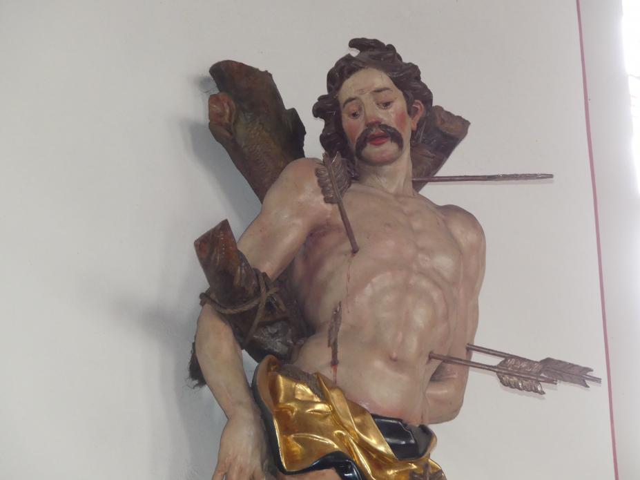 Johann Joseph Christian (1727–1777), Hl. Wendelin und hl. Sebastian, Ertingen, Pfarrkirche St. Georg, 1738, Bild 3/10