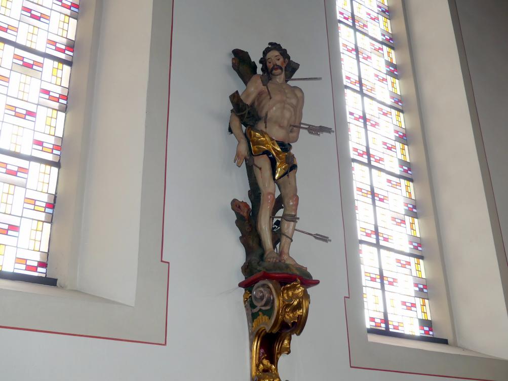 Johann Joseph Christian (1727–1777), Hl. Wendelin und hl. Sebastian, Ertingen, Pfarrkirche St. Georg, 1738, Bild 4/10