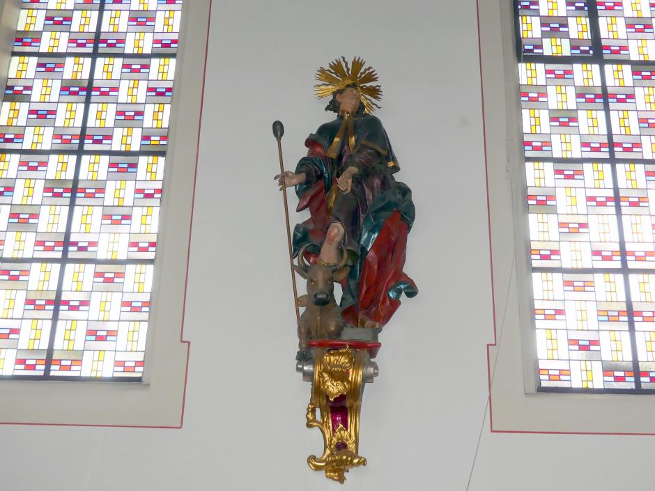 Johann Joseph Christian (1727–1777), Hl. Wendelin und hl. Sebastian, Ertingen, Pfarrkirche St. Georg, 1738, Bild 5/10