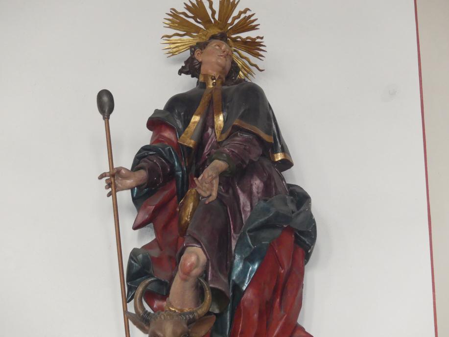 Johann Joseph Christian (1727–1777), Hl. Wendelin und hl. Sebastian, Ertingen, Pfarrkirche St. Georg, 1738, Bild 7/10