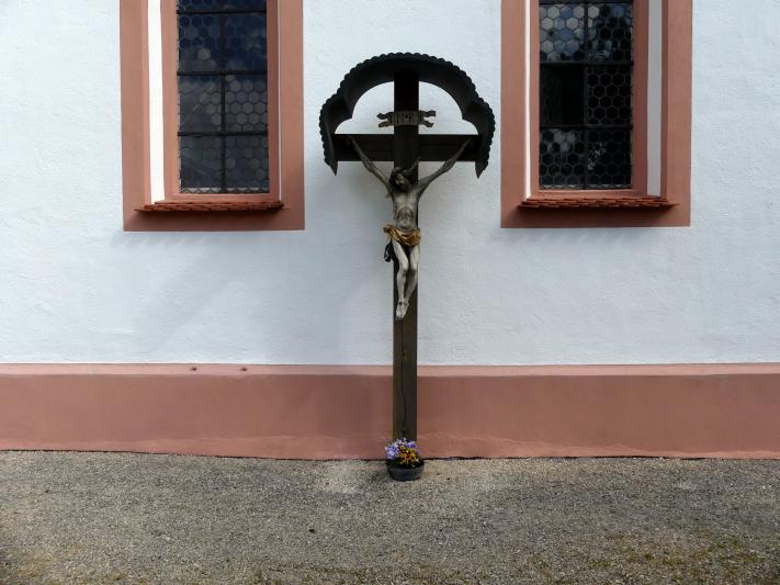 Johann Joseph Christian (1727–1777), Kruzifix, Grüningen (Riedlingen), Friedhof, 1755, Bild 2/9
