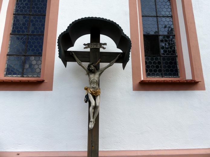 Johann Joseph Christian (1727–1777), Kruzifix, Grüningen (Riedlingen), Friedhof, 1755, Bild 4/9