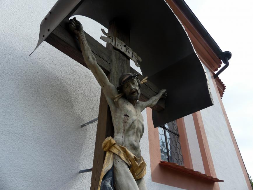 Johann Joseph Christian (1727–1777), Kruzifix, Grüningen (Riedlingen), Friedhof, 1755, Bild 7/9