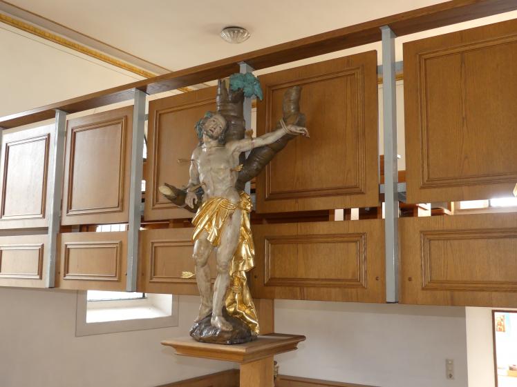 Johann Joseph Christian (1727–1777), Hl. Sebastian, Offingen (Uttenweiler), Kapelle St. Peter und Paul, 1755, Bild 2/5