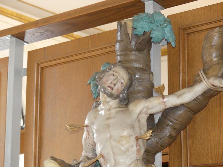 Johann Joseph Christian (1727–1777), Hl. Sebastian, Offingen (Uttenweiler), Kapelle St. Peter und Paul, 1755, Bild 3/5
