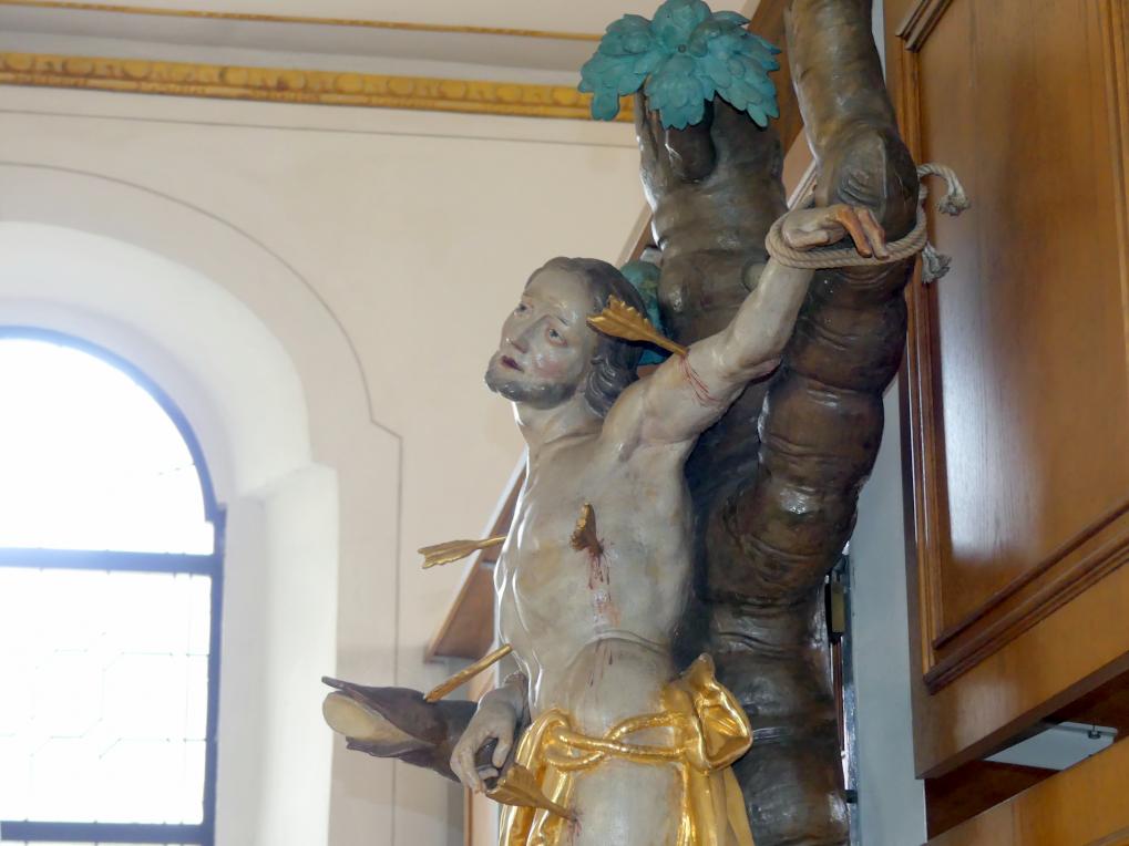 Johann Joseph Christian (1727–1777), Hl. Sebastian, Offingen (Uttenweiler), Kapelle St. Peter und Paul, 1755, Bild 5/5