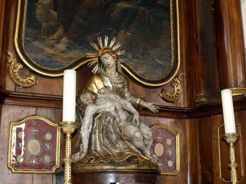 Johann Joseph Christian (1727–1777), Pietà, Riedlingen, ehem. Kapuzinerkloster, ehem. Klosterkirche St. Sebastian, 1765–1770, Bild 4/7