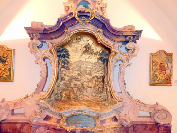 Johann Joseph Christian (1727–1777), Wendelinusaltar, Riedlingen, Pfarrkirche St. Georg, jetzt Riedlingen, ehem. Heilig-Geist-Spital, heute Museum Städtische Galerie, 1772–1773, Bild 2/2