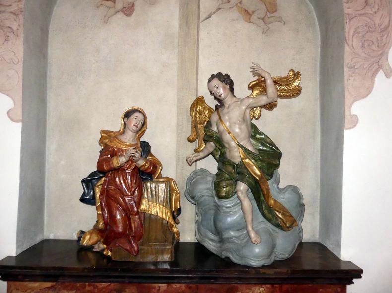 Johann Joseph Christian (1727–1777), Mariä Verkündigung, Munderkingen, Pfarrkirche St. Dionysius, 1738, Bild 1/6