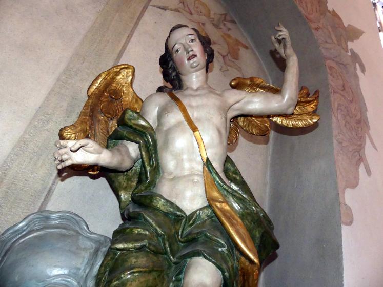 Johann Joseph Christian (1727–1777), Mariä Verkündigung, Munderkingen, Pfarrkirche St. Dionysius, 1738, Bild 4/6