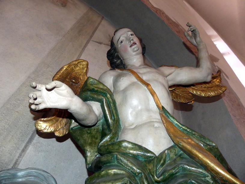 Johann Joseph Christian (1727–1777), Mariä Verkündigung, Munderkingen, Pfarrkirche St. Dionysius, 1738, Bild 5/6