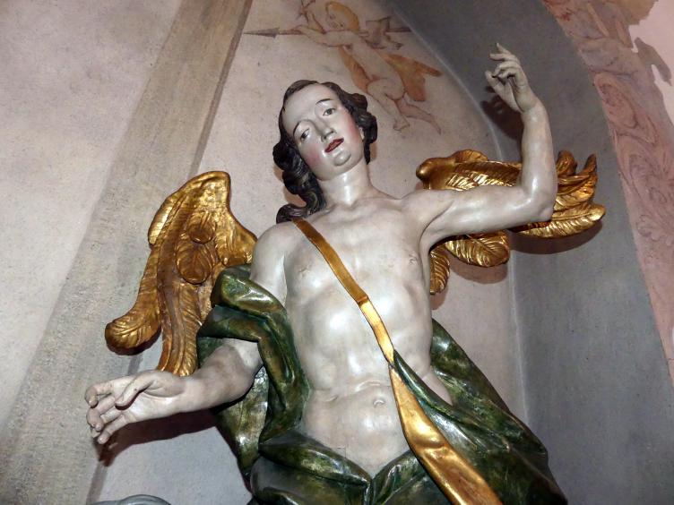 Johann Joseph Christian (1727–1777), Mariä Verkündigung, Munderkingen, Pfarrkirche St. Dionysius, 1738, Bild 6/6