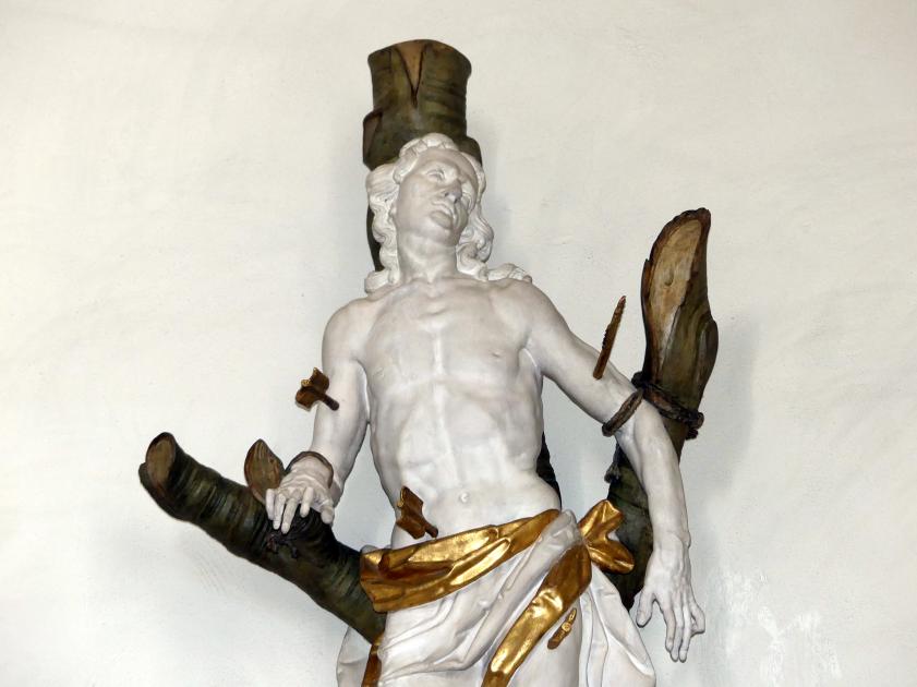 Johann Joseph Christian (1727–1777), Hl. Sebastian, Bingen (Baden-Württemberg), Pfarrkirche Mariä Himmelfahrt, 1738, Bild 3/5