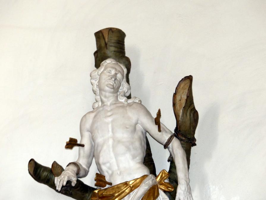 Johann Joseph Christian (1727–1777), Hl. Sebastian, Bingen (Baden-Württemberg), Pfarrkirche Mariä Himmelfahrt, 1738, Bild 4/5