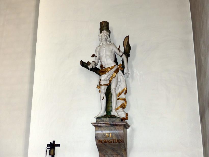 Johann Joseph Christian (1727–1777), Hl. Sebastian, Bingen (Baden-Württemberg), Pfarrkirche Mariä Himmelfahrt, 1738, Bild 5/5