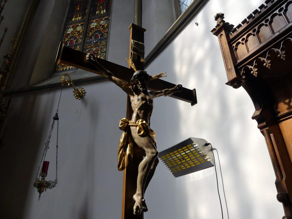 Johann Joseph Christian (1727–1777), Vortragekreuz, Langenenslingen, Pfarrkirche St. Mauritius, 1740, Bild 3/5