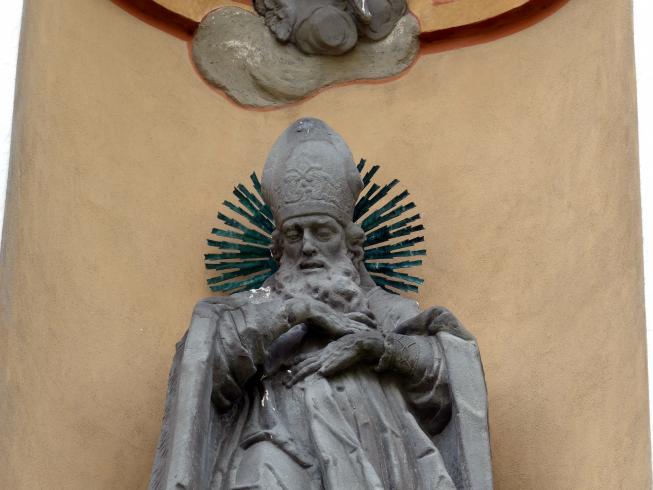 Johann Joseph Christian (1727–1777), Hl. Nikolaus, Mochental (Ehingen ), ehem. Propstei, heute Schloss, 1740, Bild 4/6