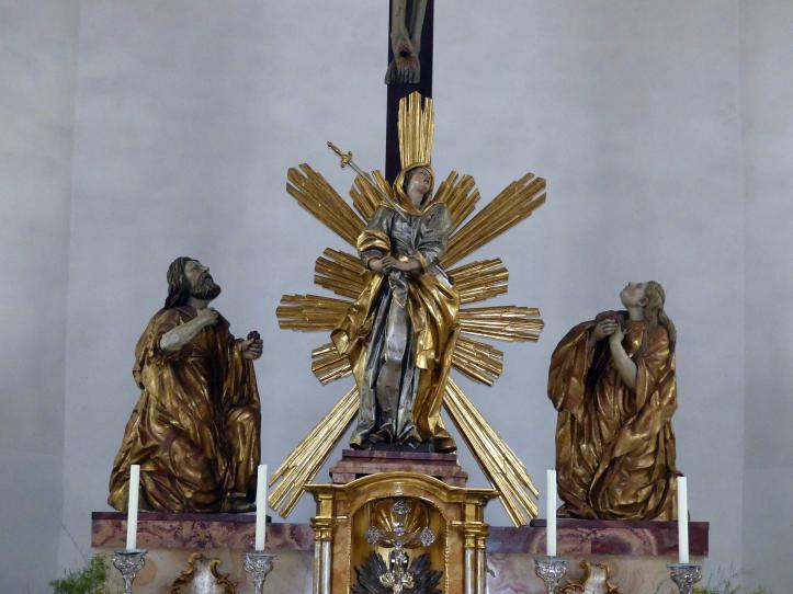 Johann Joseph Christian (1727–1777), Mater Dolorosa, Hayingen, Pfarrkirche St. Vitus, 1745, Bild 2/4