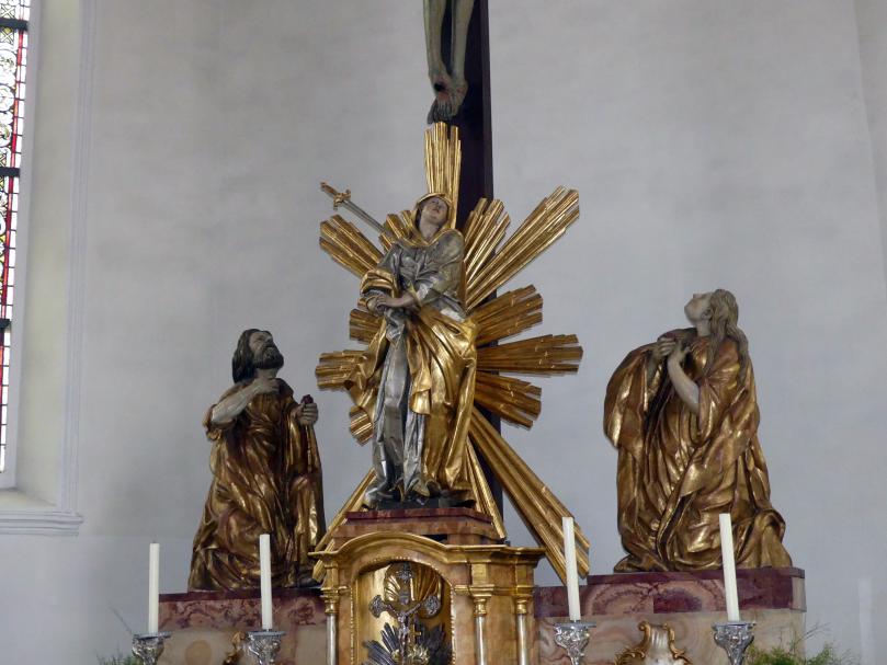 Johann Joseph Christian (1727–1777), Mater Dolorosa, Hayingen, Pfarrkirche St. Vitus, 1745, Bild 3/4