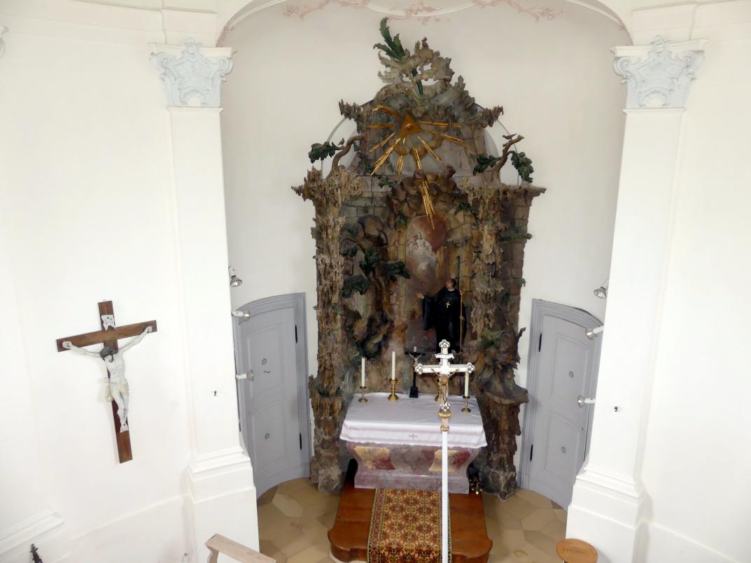 Johann Joseph Christian (1727–1777), Altar mit hl. Magnus, Gossenzugen, Kapelle St. Magnus, 1749, Bild 2/7