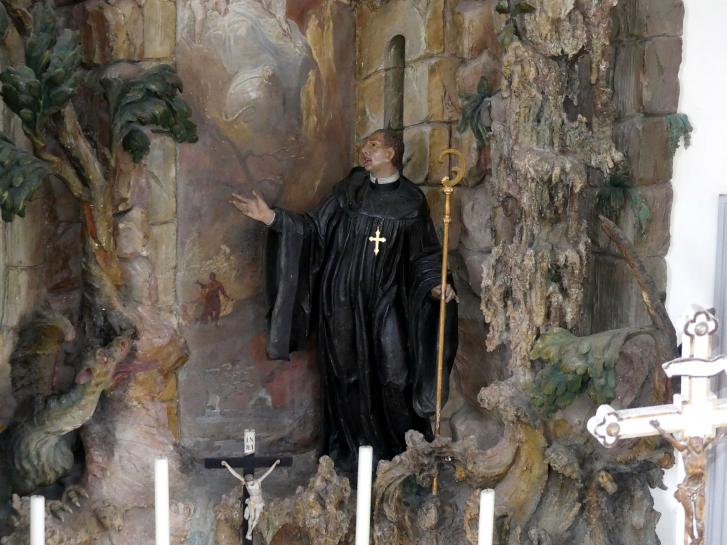 Johann Joseph Christian (1727–1777), Altar mit hl. Magnus, Gossenzugen, Kapelle St. Magnus, 1749, Bild 5/7