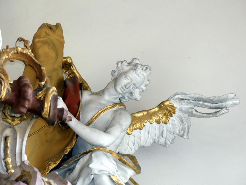 Franz Joseph Friedrich Christian (1772–1792), Hochaltar, Mitarbeit beim Vater, Unlingen, Pfarrkirche Maria Immaculata, 1772–1773, Bild 7/18