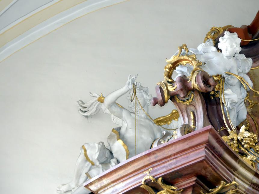 Franz Joseph Friedrich Christian (1772–1792), Hochaltar, Mitarbeit beim Vater, Unlingen, Pfarrkirche Maria Immaculata, 1772–1773, Bild 8/18