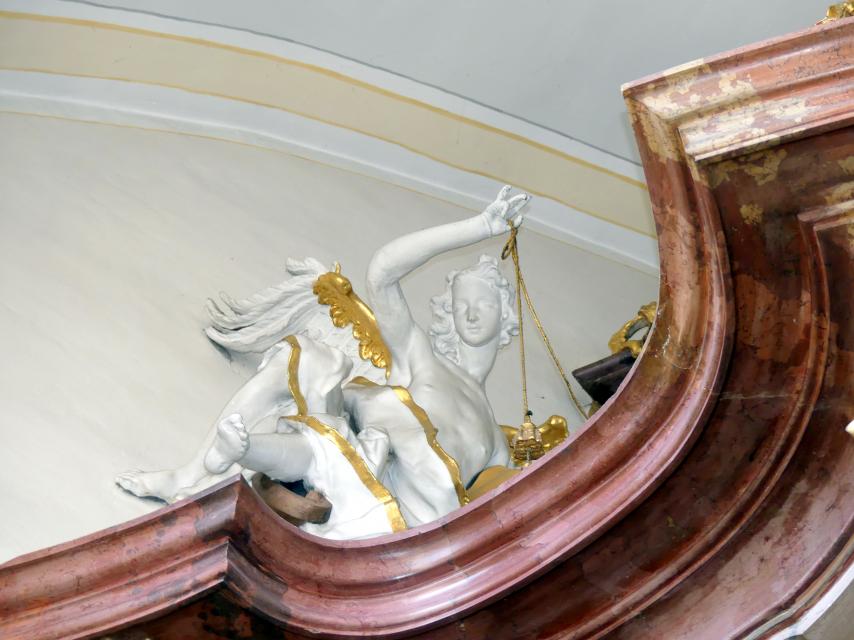 Franz Joseph Friedrich Christian (1772–1792), Hochaltar, Mitarbeit beim Vater, Unlingen, Pfarrkirche Maria Immaculata, 1772–1773, Bild 9/18