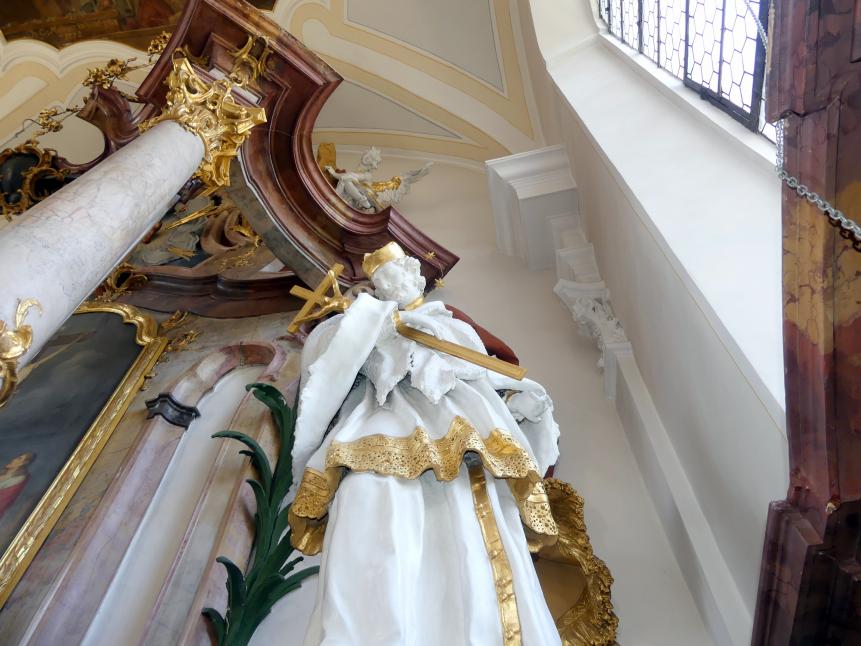 Franz Joseph Friedrich Christian (1772–1792), Hochaltar, Mitarbeit beim Vater, Unlingen, Pfarrkirche Maria Immaculata, 1772–1773, Bild 14/18