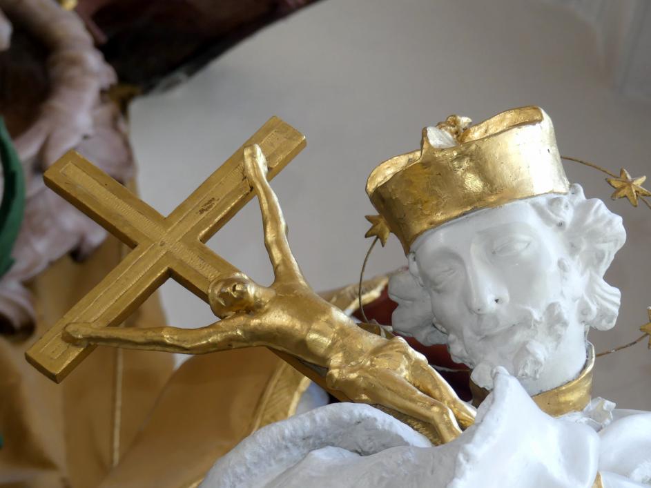 Franz Joseph Friedrich Christian (1772–1792), Hochaltar, Mitarbeit beim Vater, Unlingen, Pfarrkirche Maria Immaculata, 1772–1773, Bild 18/18