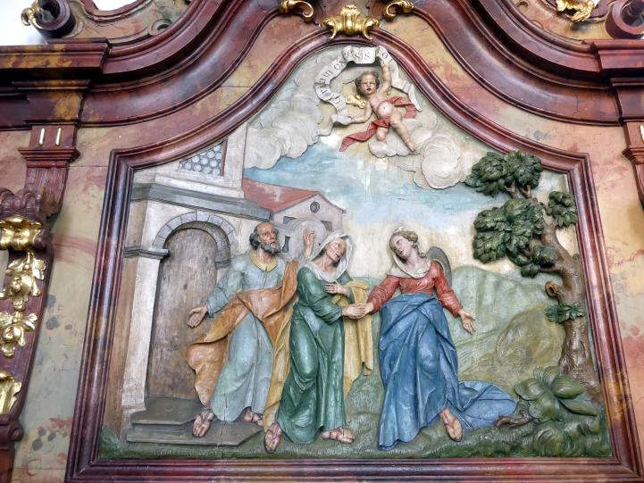 Franz Joseph Friedrich Christian (1772–1792), Chorgestühl, Unlingen, Pfarrkirche Maria Immaculata, 1780, Bild 7/8