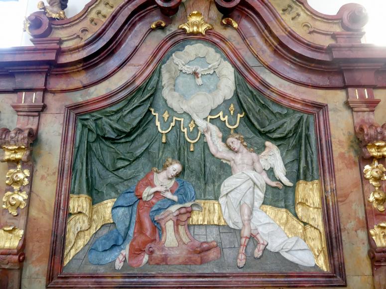 Franz Joseph Friedrich Christian (1772–1792), Chorgestühl, Unlingen, Pfarrkirche Maria Immaculata, 1780, Bild 8/8