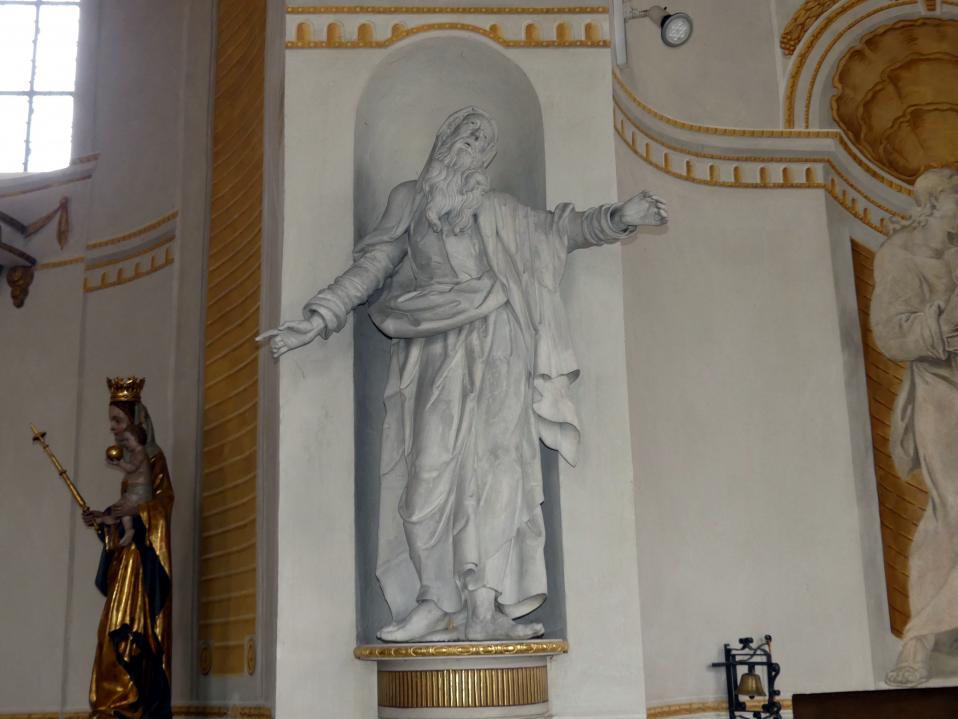 Franz Joseph Friedrich Christian (1772–1792), König David und Prophet, Zell (Riedlingen), Pfarrkirche St. Gallus, 1780