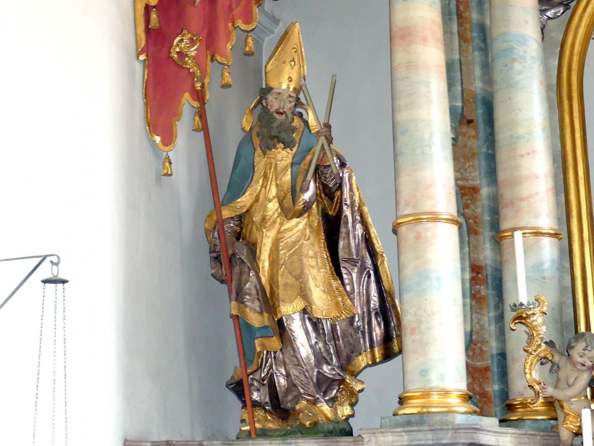 Christian Jorhan der Ältere (1750–1802), Hochaltar, Ergolding, Pfarrkirche Mariä Heimsuchung, 1767, Bild 2/3