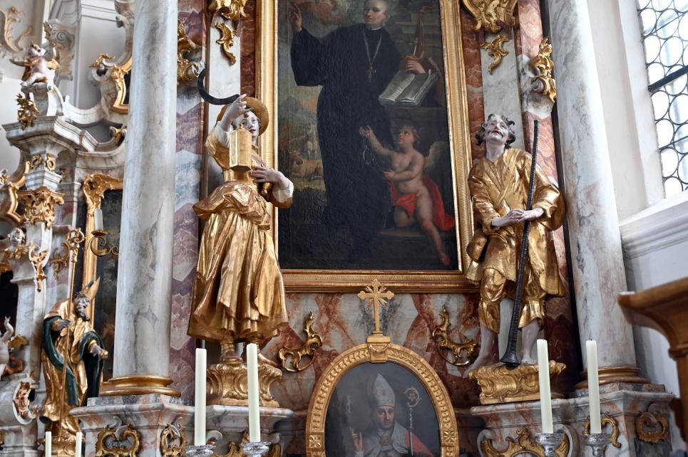 Christian Jorhan der Ältere (1750–1802), Skulpturen für die Seitenaltäre, Maria Thalheim, Wallfahrtskirche Maria Thalheim, 1770, Bild 2/6