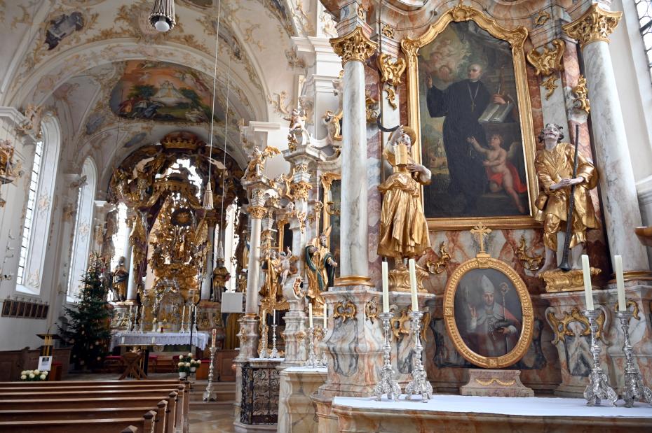 Christian Jorhan der Ältere (1750–1802), Skulpturen für die Seitenaltäre, Maria Thalheim, Wallfahrtskirche Maria Thalheim, 1770, Bild 3/6