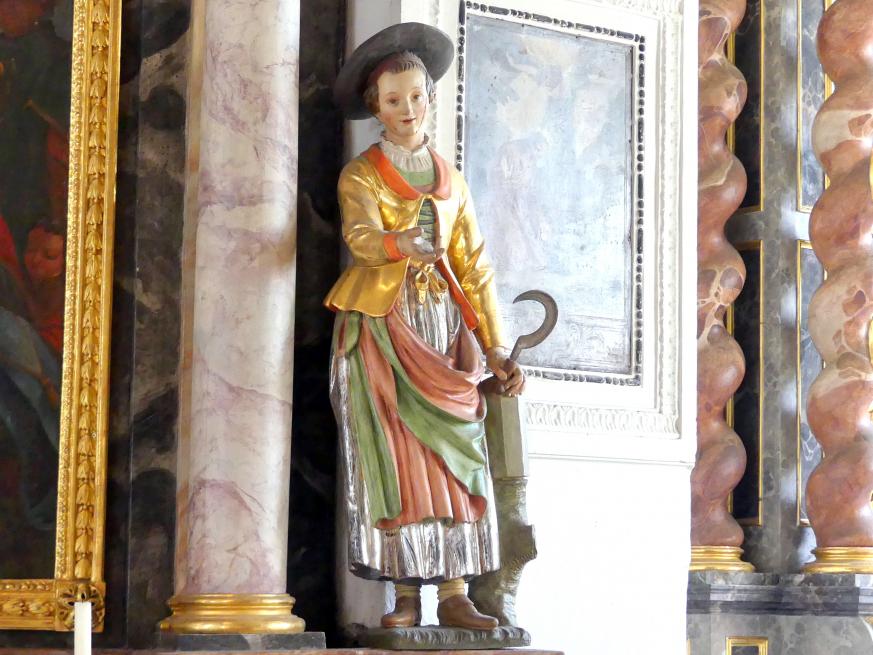 Christian Jorhan der Ältere (1750–1802), Hauptaltar und Seitenaltäre, Essenbach, Kirche Mariä Himmelfahrt, 1790, Bild 5/13