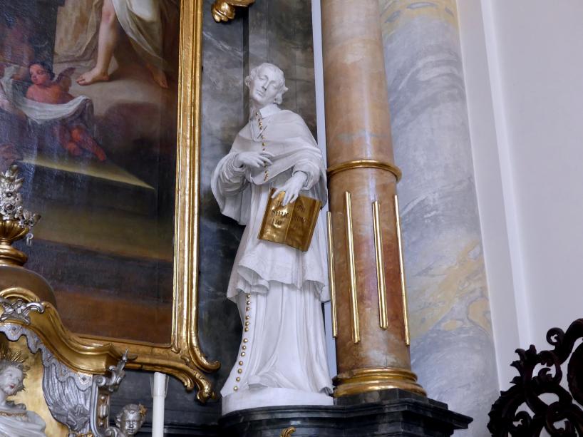 Christian Jorhan der Ältere (1750–1802), Vier Statuen für die rückwärtigen Seitenaltäre, Neustift (Freising), ehem. Prämonstratenserklosterkirche, jetzt Pfarrkirche St. Peter und Paul, 1779, Bild 2/8