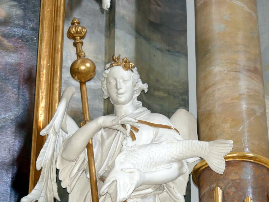 Christian Jorhan der Ältere (1750–1802), Vier Statuen für die rückwärtigen Seitenaltäre, Neustift (Freising), ehem. Prämonstratenserklosterkirche, jetzt Pfarrkirche St. Peter und Paul, 1779, Bild 8/8