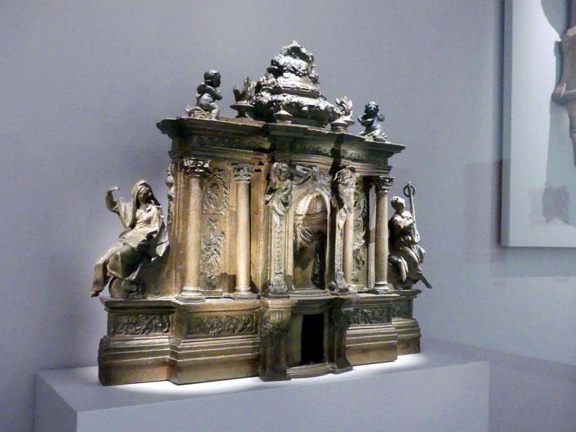 Christian Jorhan der Ältere (1750–1802), Modell für den Tabernakel in Maria Dorfen (?, früher Frauenzell vermutet), Dorfen, Wallfahrtskirche Mariä Himmelfahrt, jetzt München, Bayerisches Nationalmuseum, 1790, Bild 3/4