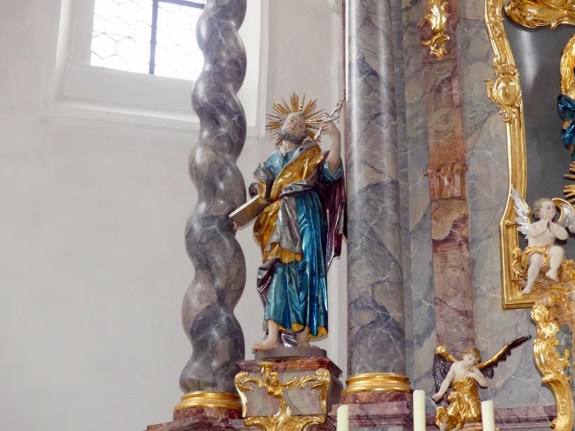 Simon Sorg (1740–1792), Hochaltar, Kirchberg (Regenstauf), Pfarrkirche Mariä Himmelfahrt, 1760, Bild 5/6