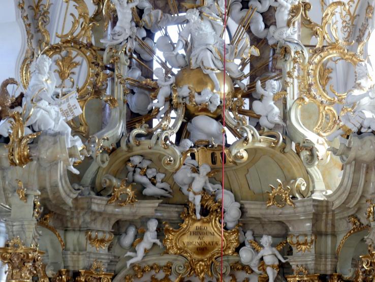 Simon Sorg (1740–1792), Hochaltar, Regensburg, Kollegiatstift Unserer Lieben Frau zur Alten Kapelle, Stiftskirche, 1769–1776, Bild 4/5