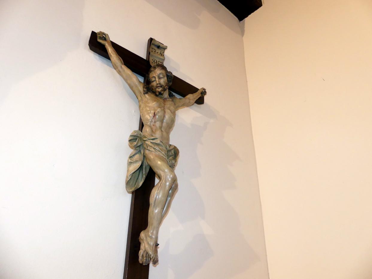 Johann Joseph Christian (1727–1777), Kruzifix "Der lächelnde Gekreuzigte", Riedlingen, ehem. Heilig-Geist-Spital, heute Museum Städtische Galerie, 1755, Bild 2/3