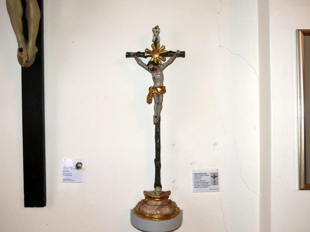 Johann Joseph Christian (1727–1777), Tabernakel-Kruzifix, Riedlingen, ehem. Heilig-Geist-Spital, heute Museum Städtische Galerie, Undatiert, Bild 1/5