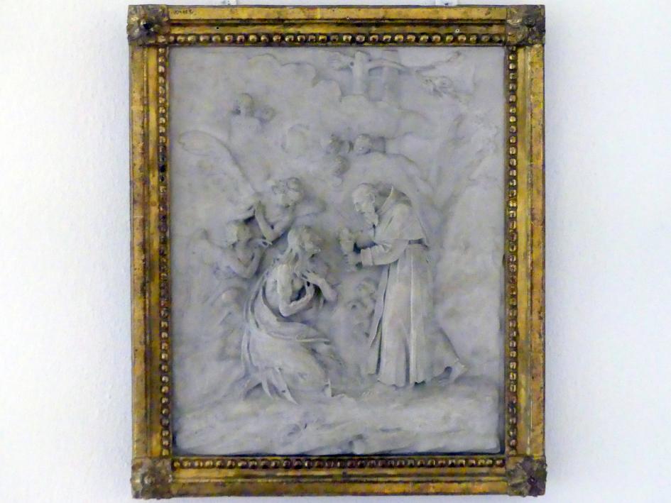 Johann Peter Wagner (1755–1797), Kommunion der Hl. Maria Magdalena, Würzburg, Museum für Franken (ehem. Mainfränkisches Museum), Bozzetti-Sammlung, 1780–1785