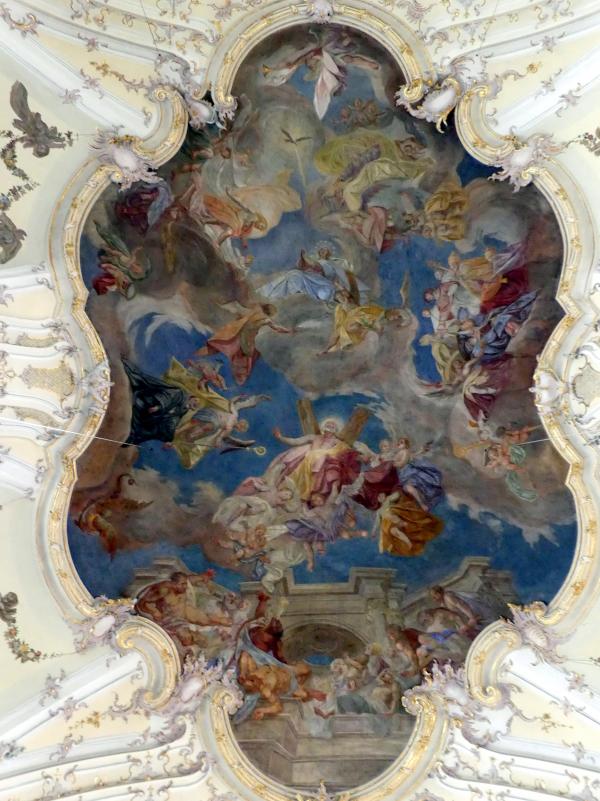 Matthias Schiffer (1771–1815), Langhausfresko (nach 1770), Regensburg-Stadtamhof, ehem. Augustiner-Chorherrenstift St. Mang, ehem. Stiftskirche, nach 1770, Bild 3/3