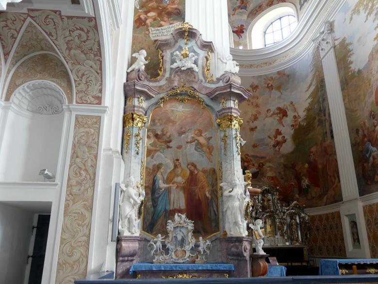 Michael Willmann (1650–1705), Verlobung Josephs mit Maria, Grüssau, St.-Josephs-Kirche, 1693–1695, Bild 2/2
