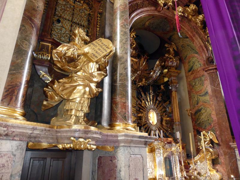 Joseph Matthias Götz (1713–1758), Hoch- und Gnadenaltar, Maria Taferl, Pfarr- und Wallfahrtskirche zur Schmerzhaften Muttergottes, 1732–1739, Bild 7/8