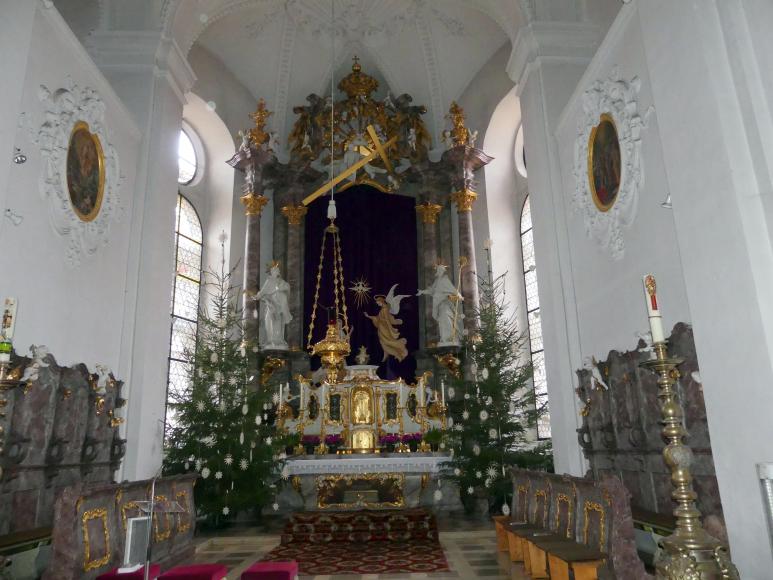 Johann Michael Fischer (Bildhauer) (1744–1792), Hochaltar, Neuburg an der Donau, Pfarrkirche St. Peter, 1760–1764, Bild 2/5